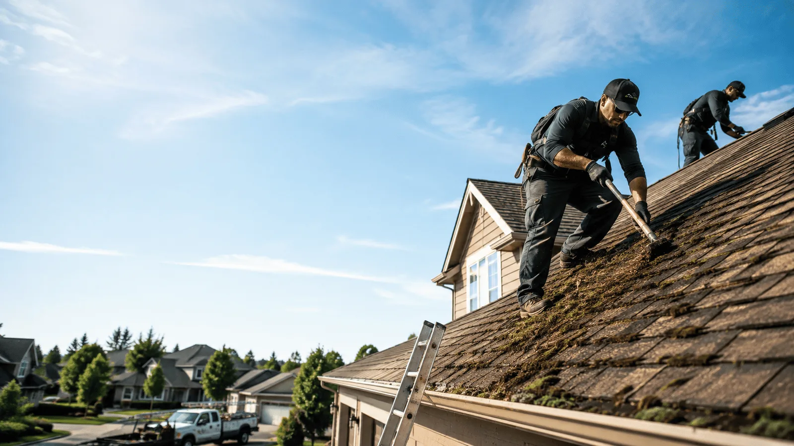 Roof Moss Removal in Yantis, TX near me
